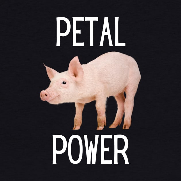 Petal Power Kirk’s Pig (White) by AnnttMnd